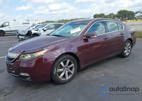 2013 Acura Tl 3.5 z USA, uszkodzony, nr VIN 19UUA8F27DA015988
